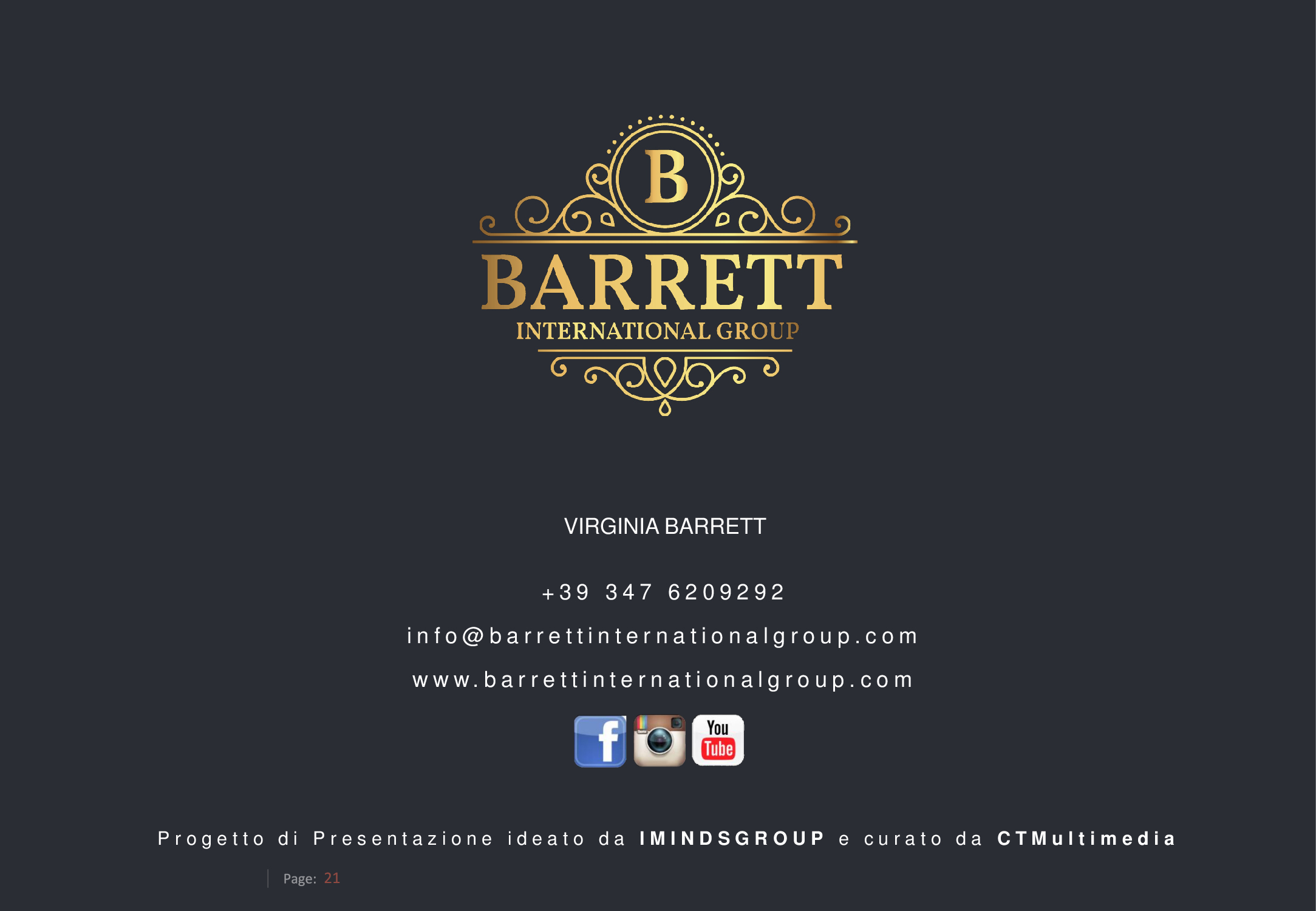 Barrett International Group - Contatti